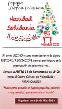 Reunión navidad solidaria